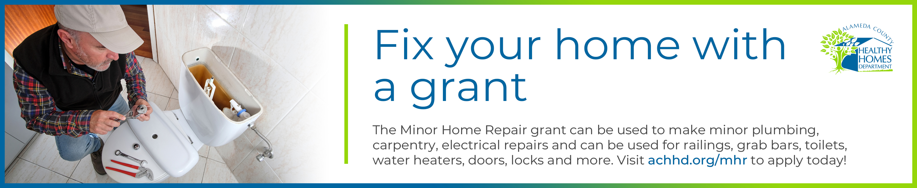 Fix your home with a grant, cleack here to learn more